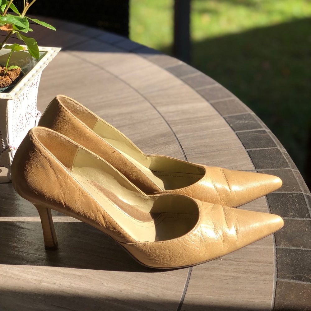 Leather Pumps Size 10
